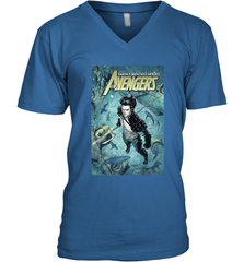 Marvel Namor Avengers Comic Cover Men's V-Neck Men's V-Neck - skytshirtshop