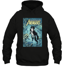 Marvel Namor Avengers Comic Cover Hooded Sweatshirt Hooded Sweatshirt - skytshirtshop