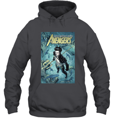 Marvel Namor Avengers Comic Cover Hooded Sweatshirt Hooded Sweatshirt - skytshirtshop