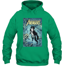 Marvel Namor Avengers Comic Cover Hooded Sweatshirt Hooded Sweatshirt - skytshirtshop