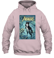 Marvel Namor Avengers Comic Cover Hooded Sweatshirt Hooded Sweatshirt - skytshirtshop