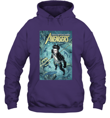 Marvel Namor Avengers Comic Cover Hooded Sweatshirt Hooded Sweatshirt - skytshirtshop