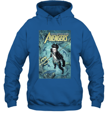 Marvel Namor Avengers Comic Cover Hooded Sweatshirt Hooded Sweatshirt - skytshirtshop