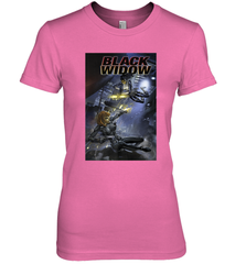Marvel Comixology Black Widow Madame Of Masque Comic Cover Women's Premium T-Shirt Women's Premium T-Shirt - skytshirtshop