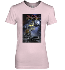 Marvel Comixology Black Widow Madame Of Masque Comic Cover Women's Premium T-Shirt Women's Premium T-Shirt - skytshirtshop