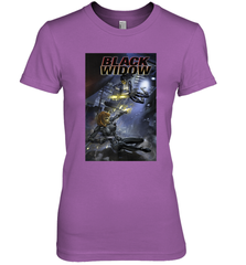 Marvel Comixology Black Widow Madame Of Masque Comic Cover Women's Premium T-Shirt Women's Premium T-Shirt - skytshirtshop