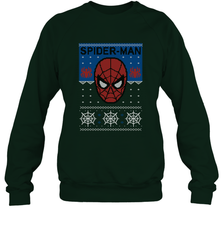 Marvel Spider Man Mask Christmas Sweater Crewneck Sweatshirt Crewneck Sweatshirt - skytshirtshop