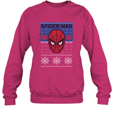 Marvel Spider Man Mask Christmas Sweater Crewneck Sweatshirt Crewneck Sweatshirt - skytshirtshop