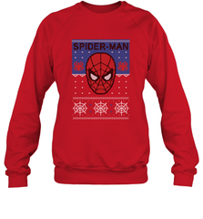 Marvel Spider Man Mask Christmas Sweater Crewneck Sweatshirt Crewneck Sweatshirt - skytshirtshop