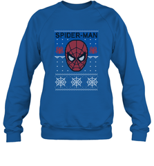 Marvel Spider Man Mask Christmas Sweater Crewneck Sweatshirt Crewneck Sweatshirt - skytshirtshop