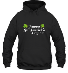 Shamrock Happy St patrick's Shirt for men and women (2) Hooded Sweatshirt Hooded Sweatshirt - skytshirtshop
