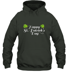 Shamrock Happy St patrick's Shirt for men and women (2) Hooded Sweatshirt Hooded Sweatshirt - skytshirtshop