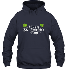 Shamrock Happy St patrick's Shirt for men and women (2) Hooded Sweatshirt Hooded Sweatshirt - skytshirtshop