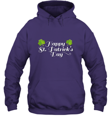 Shamrock Happy St patrick's Shirt for men and women (2) Hooded Sweatshirt Hooded Sweatshirt - skytshirtshop