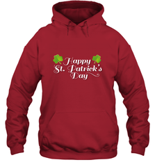 Shamrock Happy St patrick's Shirt for men and women (2) Hooded Sweatshirt Hooded Sweatshirt - skytshirtshop