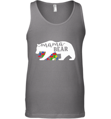Mama Bear Autism t shirt Autism Awareness Month Men's Tank Top Men's Tank Top - skytshirtshop