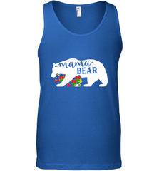 Mama Bear Autism t shirt Autism Awareness Month Men's Tank Top Men's Tank Top - skytshirtshop