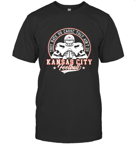 Vintage NFL Kansas City Football Logo Men's T-Shirt Men's T-Shirt / Black / S Men's T-Shirt - skytshirtshop