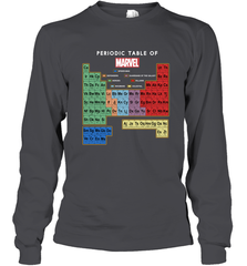 Marvel Ultimate Periodic Table Of Elements Long Sleeve T-Shirt Long Sleeve T-Shirt - skytshirtshop