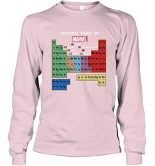 Marvel Ultimate Periodic Table Of Elements Long Sleeve T-Shirt Long Sleeve T-Shirt - skytshirtshop