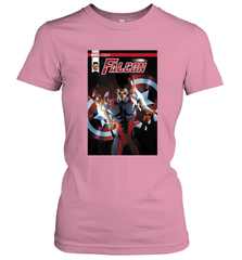 Marvel Falcon Take Flight Comic Cover Premium T Shirt Women's T-Shirt Women's T-Shirt - skytshirtshop