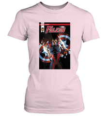 Marvel Falcon Take Flight Comic Cover Premium T Shirt Women's T-Shirt Women's T-Shirt - skytshirtshop