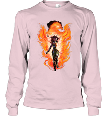 Marvel X Men Rise Of The Dark Phoenix Flames Long Sleeve T-Shirt Long Sleeve T-Shirt - skytshirtshop