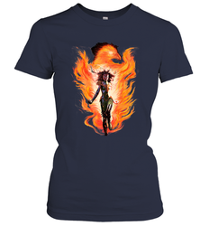 Marvel X Men Rise Of The Dark Phoenix Flames Women's T-Shirt