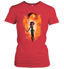 Marvel X Men Rise Of The Dark Phoenix Flames Women's T-Shirt Women's T-Shirt - skytshirtshop