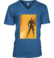 Marvel Studios 10 Years Black Widow Poster Men's V-Neck Men's V-Neck - skytshirtshop