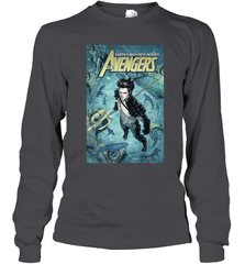 Marvel Namor Avengers Comic Cover Long Sleeve T-Shirt Long Sleeve T-Shirt - skytshirtshop