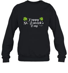 Shamrock Happy St patrick's Shirt for men and women (2) Crewneck Sweatshirt Crewneck Sweatshirt - skytshirtshop