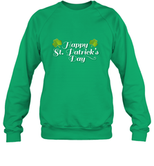 Shamrock Happy St patrick's Shirt for men and women (2) Crewneck Sweatshirt Crewneck Sweatshirt - skytshirtshop