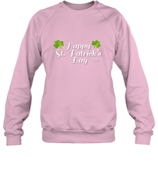 Shamrock Happy St patrick's Shirt for men and women (2) Crewneck Sweatshirt Crewneck Sweatshirt - skytshirtshop