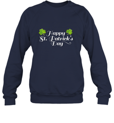 Shamrock Happy St patrick's Shirt for men and women (2) Crewneck Sweatshirt Crewneck Sweatshirt - skytshirtshop