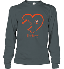 Virginia Cavaliers Football Inside Heart  Team Long Sleeve T-Shirt Long Sleeve T-Shirt - skytshirtshop