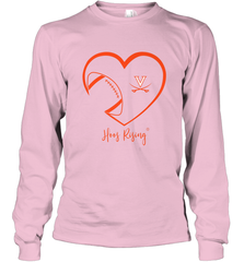 Virginia Cavaliers Football Inside Heart  Team Long Sleeve T-Shirt Long Sleeve T-Shirt - skytshirtshop