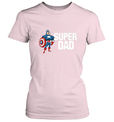 Marvel Father's Day Captain America Super Dad Portrait Women's T-Shirt Women's T-Shirt - skytshirtshop