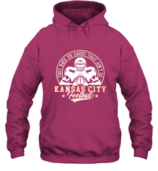 Vintage NFL Kansas City Football Logo Hooded Sweatshirt Hooded Sweatshirt - skytshirtshop