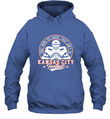 Vintage NFL Kansas City Football Logo Hooded Sweatshirt Hooded Sweatshirt - skytshirtshop
