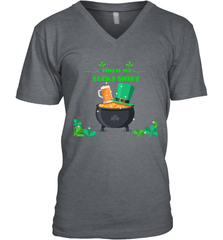 This is my lucky shirt on St Patricks Day Men's V-Neck Men's V-Neck - skytshirtshop