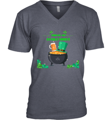 This is my lucky shirt on St Patricks Day Men's V-Neck Men's V-Neck - skytshirtshop