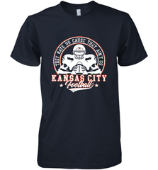 Vintage NFL Kansas City Football Logo Men's Premium T-Shirt Men's Premium T-Shirt - skytshirtshop