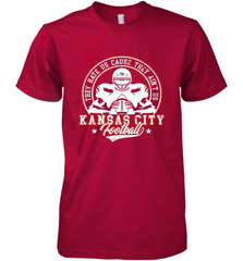 Vintage NFL Kansas City Football Logo Men's Premium T-Shirt Men's Premium T-Shirt - skytshirtshop