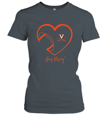 Virginia Cavaliers Football Inside Heart  Team Women's T-Shirt Women's T-Shirt - skytshirtshop