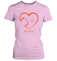 Virginia Cavaliers Football Inside Heart  Team Women's T-Shirt Women's T-Shirt - skytshirtshop