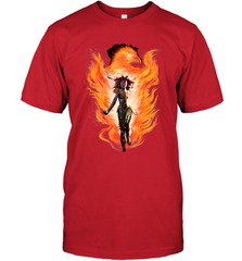 Marvel X Men Rise Of The Dark Phoenix Flames Men's T-Shirt Men's T-Shirt - skytshirtshop
