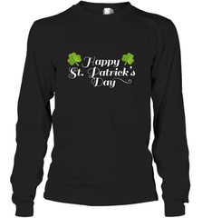 Shamrock Happy St patrick's Shirt for men and women (2) Long Sleeve T-Shirt Long Sleeve T-Shirt - skytshirtshop