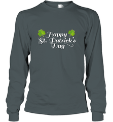 Shamrock Happy St patrick's Shirt for men and women (2) Long Sleeve T-Shirt Long Sleeve T-Shirt - skytshirtshop