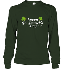 Shamrock Happy St patrick's Shirt for men and women (2) Long Sleeve T-Shirt Long Sleeve T-Shirt - skytshirtshop